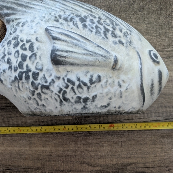 17" x 8" Ceramic decorative fish nautical beach theme decor . - Picture 3 of 4